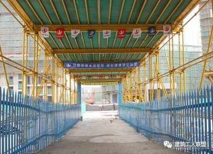 市政工程脚手架搭设施工通用安全技术交底!